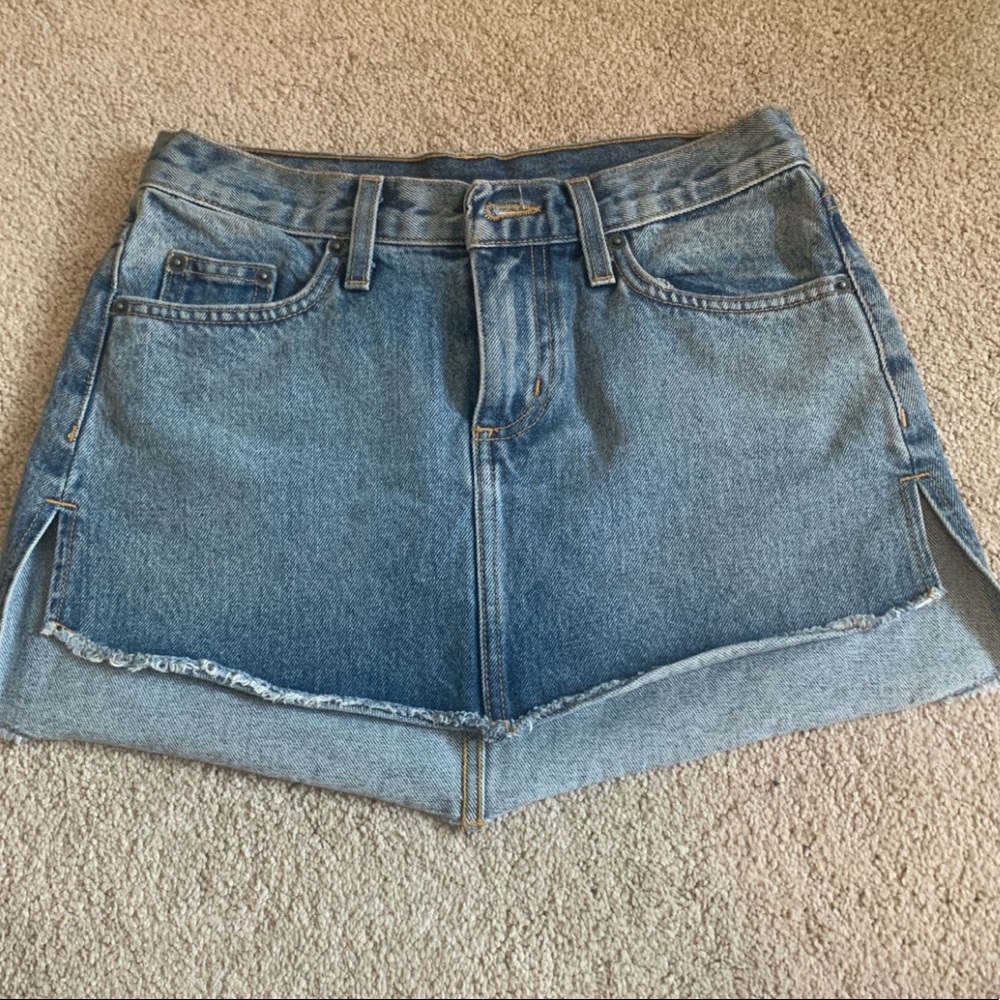 Carmar Denim Mini Skirt